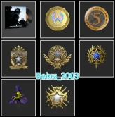 22Game-CS2 Prime+7Medals(Gold Operation Shattered Web Coin/2019-2020-2021-2022 Service Medal/5Y/Global Offensive Badge)