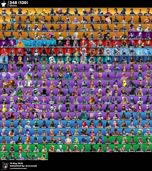 ✅[PC] 348 skins | OG STW | Neo Versa | Travis Scott | Astro Jack | Renegade Raider | Aerial Assault Trooper | Gold Brutus | Gold Midas | Gold
