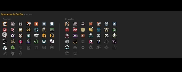 PC|PSN [ Level 163 ] 3x Gold 6 Black Ice / 3 Seasonal / 1 Elite  55 Operators 3787 Renown  Full Access