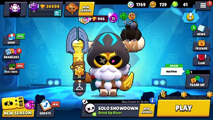 82 BS◆34k TROPHIES◆93 SKINS◆RANK 40 [6]◆RANK 35 [6]◆RANK 30 [12]◆RANK 25 [24]◆ BR78