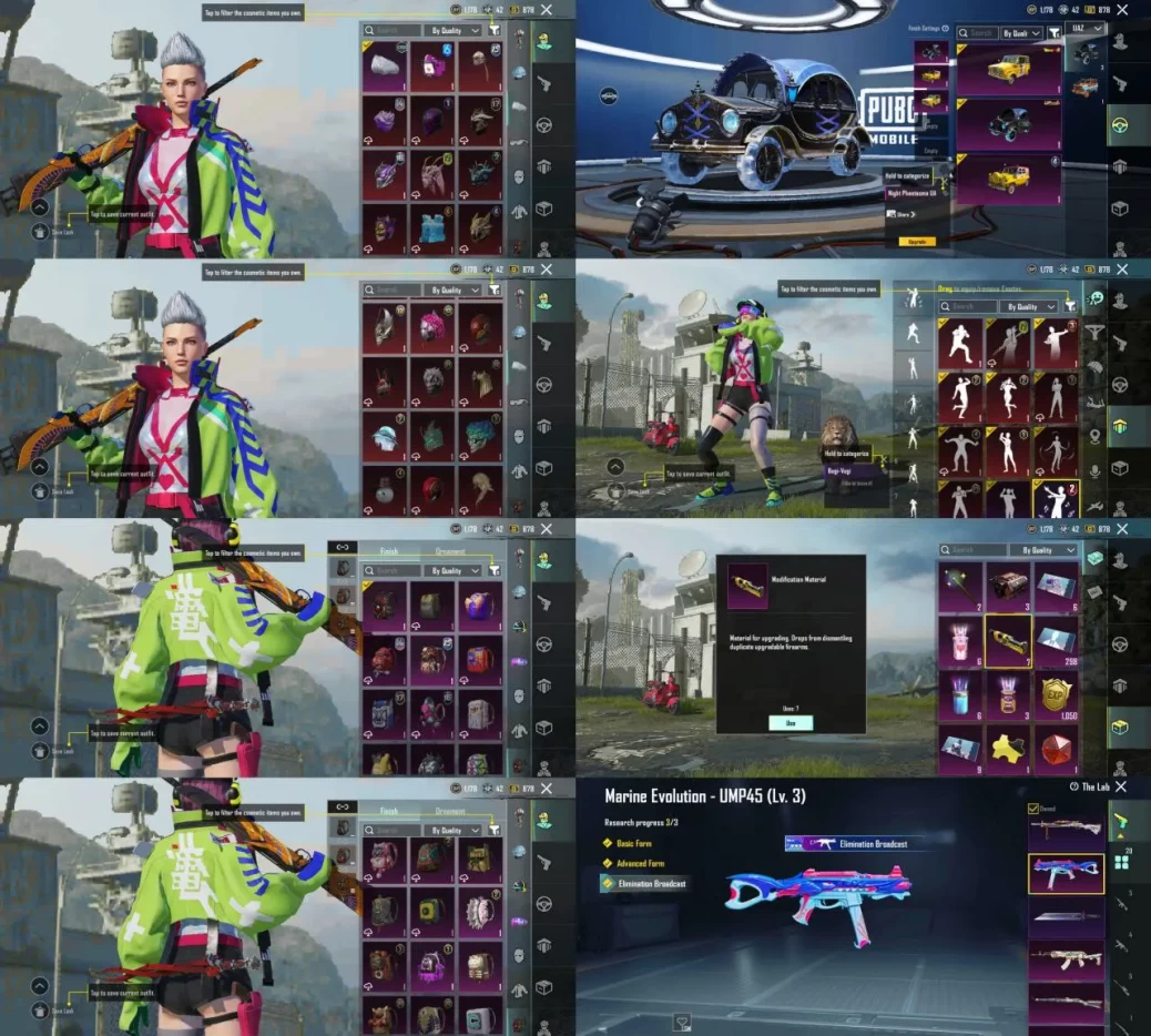 iOS Android - Level80 - M24 Pharaoh Kill Massage Akm Codebreaker Kill - 20 Upgrade Gun - Full Items Skin - Elite pass High - Code316