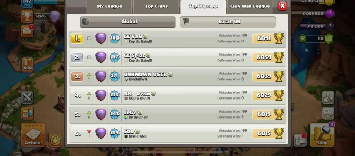 TH 15 | US LOCAL | WAR STAR 700 | XP 147 | HEROES 33/42/40/20/9 | AMAZİNG ACCOUNT | İNSTANT DELİVERY 