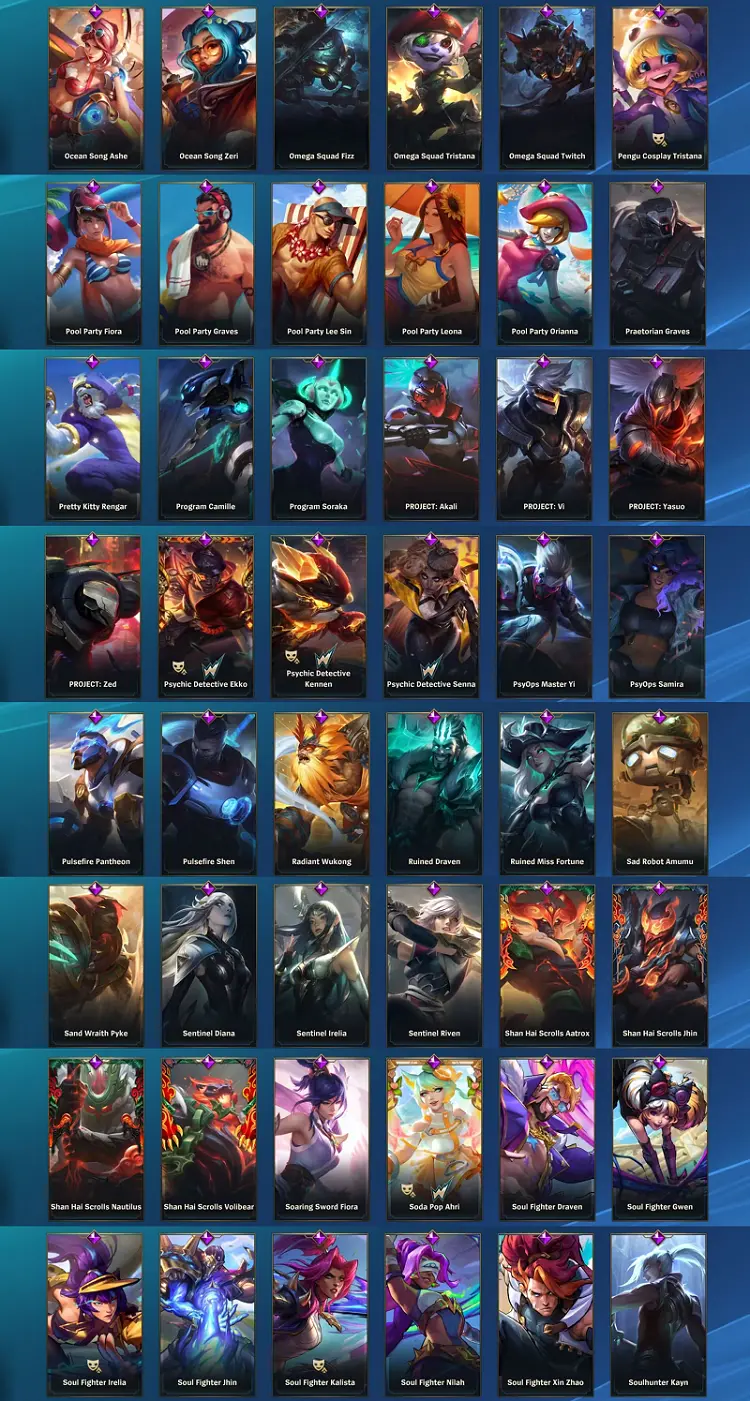 Tier List Fiora Lane IG Fiora LoL Skin Account (EUW)