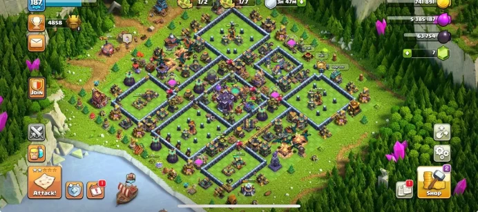TH 15 | XP 187 | HEROES 54/69/41/30/12 | WAR STAR 1169 | AMAZING & SAFE ACCOUNT | INSTANT DELIVERY