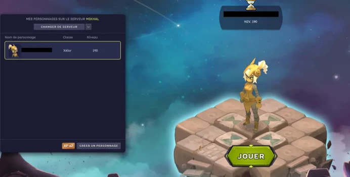 Unity !! XELOR 190 MIKHAL (1500 Ogrines Offert) !! Jamais Certifie, 100% Safe.