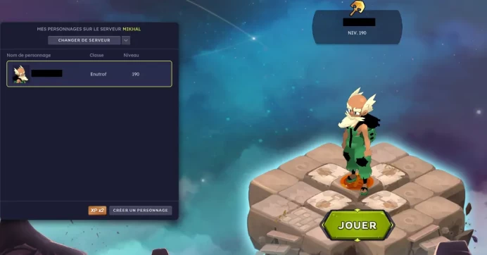 Unity !! ENU 190 MIKHAL (1500 Ogrines Offert) !! Jamais Certifie, 100% Safe.