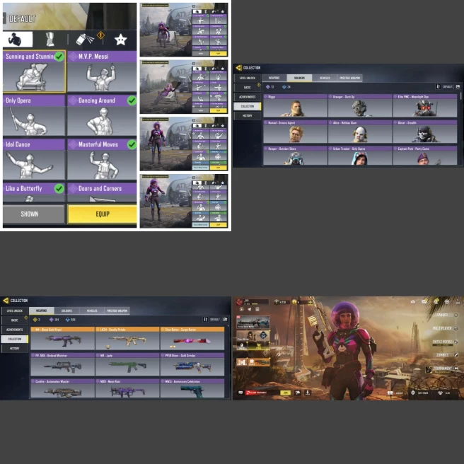 ■Guns: Legend(LK24,Stun Baton,M4) Epic184 ■Skins:96 ■Dances:26 ■Only Activision ■Instant Delivery ■UID:6992158413954744321■A7072