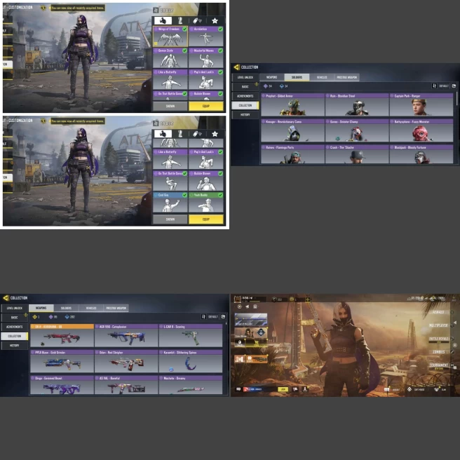 ■Guns: Legend(DR-H) Epic85 ■Skins:48 ■Dances:10 ■Only Activision ■Instant Delivery ■UID:7151483571646496769 ■A7073