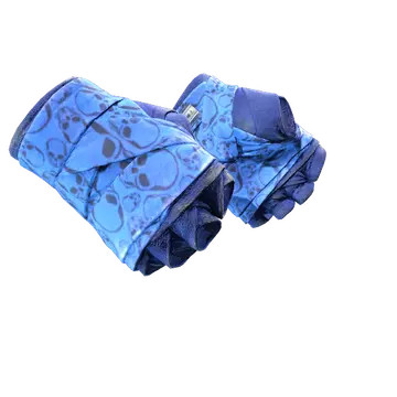 Hand Wraps | Cobalt Skulls (Field-Tested)