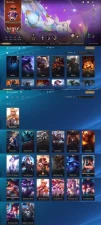 Level 90 / Local EU /PLATINUM/ 126 Skins/ 1 Mythic / 126 Champion / Full Access
