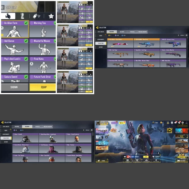■Guns: Legend(CR-56,Stun Baton) Epic145 ■Skins:80 ■Dances:26 ■Only Activision ■Instant Delivery ■A7087