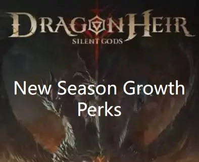 New Season Growth Perks