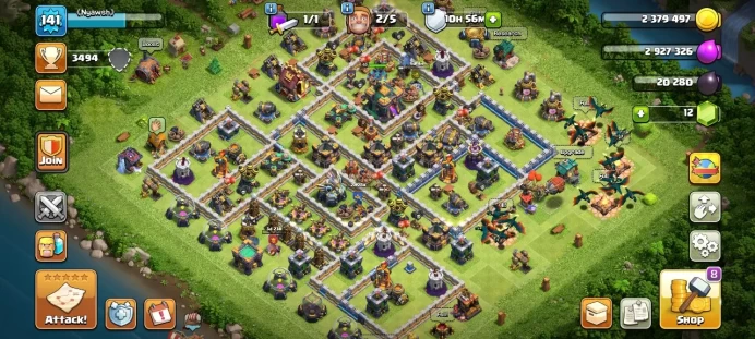 Th 14 / LeveL 141 / Gems 12 / Heroes (45 50 40 22 12) / CN 1000 / code 430