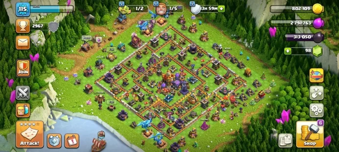 Th 16 / LeveL 115 / Gems 98 / Heroes (32 34 40 15 10) / CN 1000 / code 437