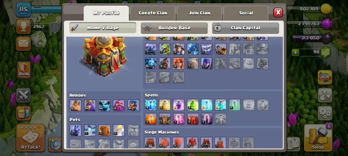 Th 16 / LeveL 115 / Gems 98 / Heroes (32 34 40 15 10) / CN 1000 / code 437