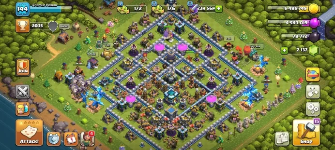 Th 13 / LeveL 144 / Gems 2137 / Heroes (67 68 40 37 6) / CN 1500 / code 442