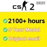 【Steam】CS2 | 2100+ hours (idled | NON PRIME) | 5 Year Medal/Coin | Full access | FaceIT Ready |  CS105