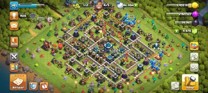 Th 13 / LeveL 141 / Gems 4878 / Heroes (42 61 40 39 7) / CN free / code 459
