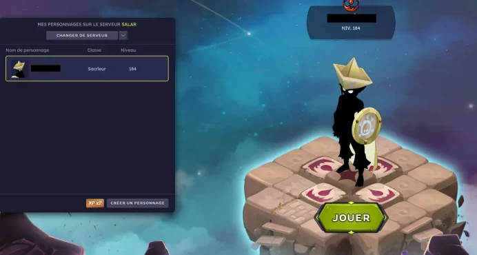 Unity !! SACRI 184 Salar (1500 Ogrines Offert) !! Jamais Certifie, 100% Safe.