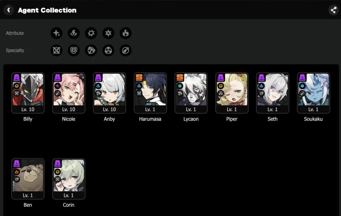 | 3in 1 | ZZZ EU | 10 Characters | 2 legendary | 15 Level | 20 Achievements | FULL ACCESS | 2 GIFTS