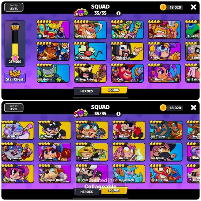 35 Characters - 3 Heroes - 4x Ultimate - 27x Ultra - 37 Skins - 4675 Tickets - 1000 Hero Points - 119 Emotes-Code103