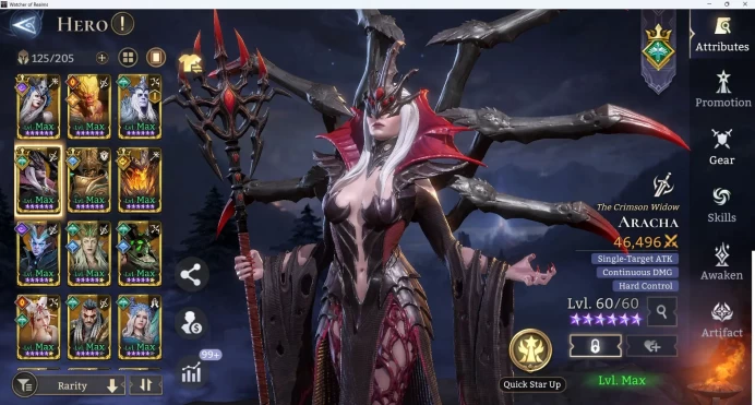 Global 600xx|1M Power|4Lord(Morrigan,Aracha,Cyrus,Solcadens)16Legend51Epic|Check SS (WOR850)