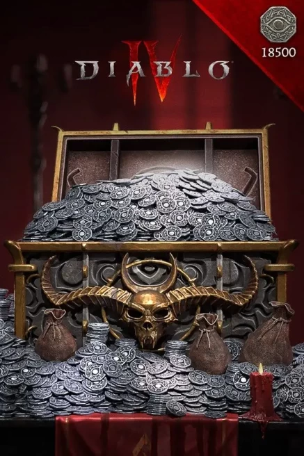 Diablo IV 18500 Platinum (Blizzard Battle.net) Top Up