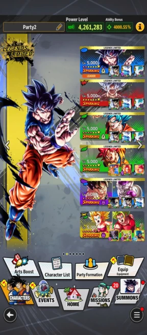 D426-IOS+Android+Team Goku-New Ultra Goku 9 Red Star+17 Legends+God Goku 11 Red Star+Goku&Frieza 11 Red Star+Gotenks+Broly+Goku&Bardock+Vegito