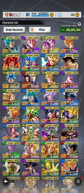 D429-IOS+Android-Vip Team Gohan+6 UL(Beast Gohan+Rose+Gohan+Super Gogeta)+54 Legends+Good Equipment+Nice Zenkai+SS2 Goku+Gotenks+Piccolo+Vegeta