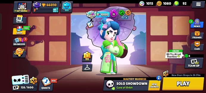 [Code 6969] Level 217 / 66k Trophy + 225 Skins / Very Cheap