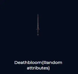 Any server Dark and Darker Deathbloom(Random attributes)