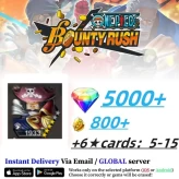 Global|Android/Only|5000+RD|800+GF+Roger+5-15random 6-star characters100% Safe Account|
