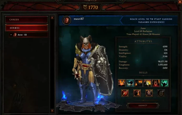 Full mail access / Diablo III  / Diablo 3 / see the picture / nichqn FU