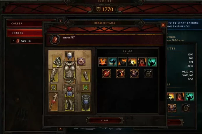 Full mail access / Diablo III  / Diablo 3 / see the picture / nichqn FU