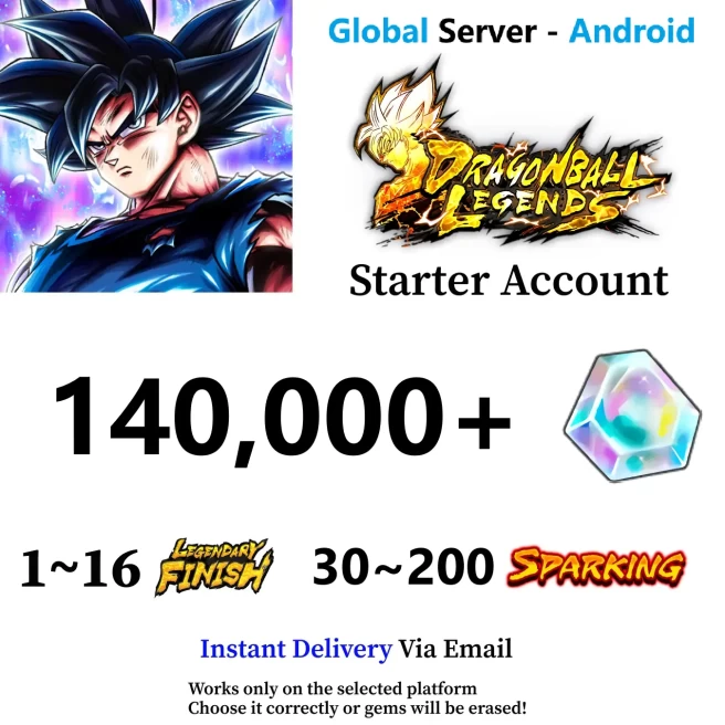 Android 140,000+ Chrono Crystal Accounts - Fast Deliver - BNID Login