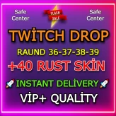 Twitch Drop | 40 SKİN | Round 36-37-38-39 | INSTANT DELİVERY!