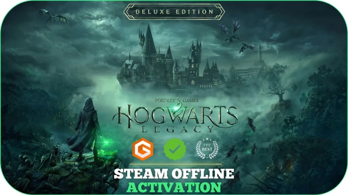 Hogwarts Legacy - Deluxe Edition (+1 Free Game Gift) | Steam Offline Activation | Instant Delivery | Life Time Access 
