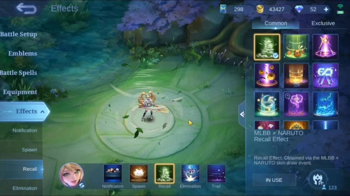 Hero 123 Skin 275|Legend Miya,Naruto Lucas,Alucard starwars,Ruby Aspirants,Luckybox (Haya+Selena), ETC|TAKE EMAIL|(MLBB1116)