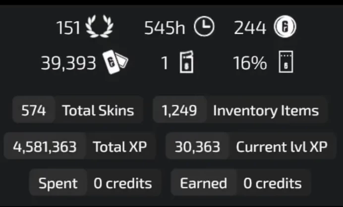  PLAYSTATION, XBOX LINKABLE Level 151  22x Black Ice  Ranked Ready  Total Skins 574  Weapon Skins 183  Renown 39,393  47 Operators Full Access