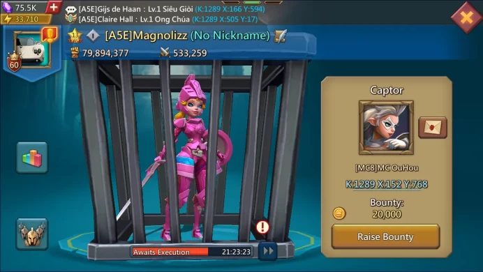 110M MIGHT | 48M RESEARCH | T3 TROOPS 290K | 75K GEMS | 4 GOLD HEROES 60 LVL 