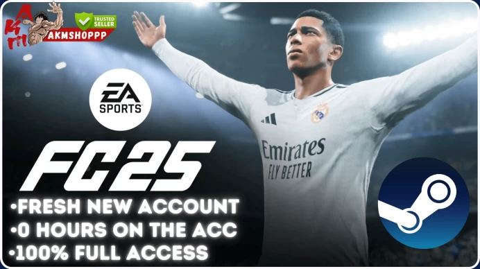 New Steam Account | EA SPORTS FC 25 Standard Edition | 0 Hours Played | Full Original Email Access |  Instant Delivery 24/7 #FC03