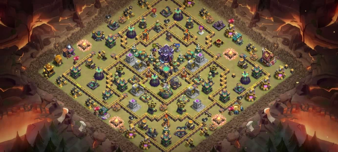 town hall 15 level 183 hero 80.80.55.30 1400 gems 220 medals 1 map skin 6 epic ability