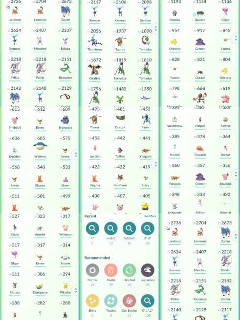 lvl26,have 20 Legendary,Mewtwo Landorus Zacian Xerneas Mewtwo Palkia Rayquaza Yveltal Thundurus Giratina Tornadus   N8748