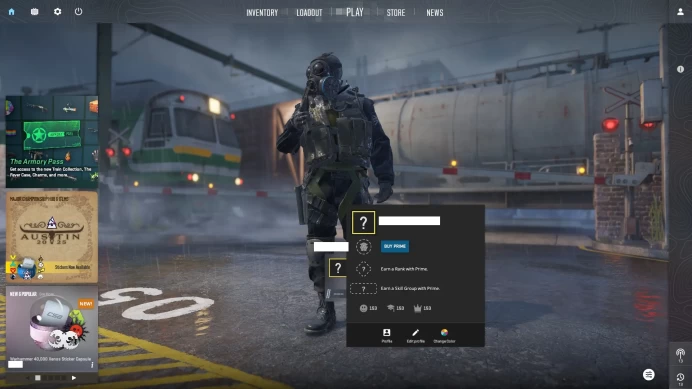 [ID:46391][NONPRIME][VERY RARE][1K HOURS+][COMMENDATIONS 3x153] UN (UNRANKED || 0 MM || 1794 HOURS)