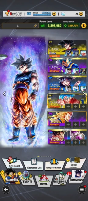 D439-IOS+Android-UL Goku Uis+26 Legends Limited+Good Equipment+New LL Goku Uis+God SS Vegeta+Goku and Frieza 9 Red Star+2 Fusions+Good Goku