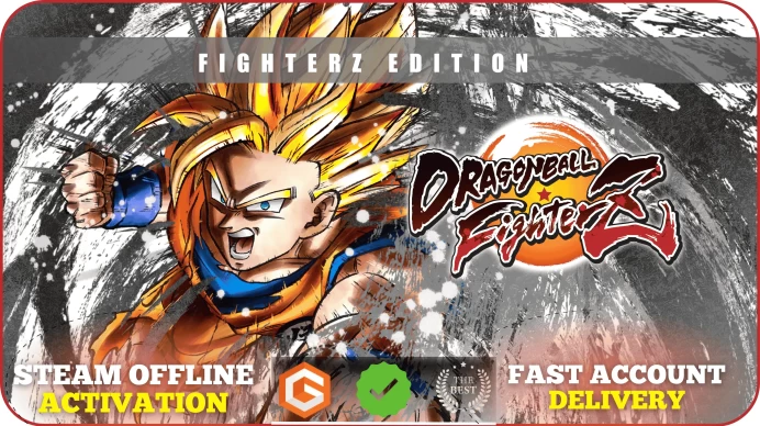 Dragon Ball FighterZ - FighterZ Edition (+1 Free Game Gift) | Steam Offline Activation | Instant Delivery | Life Time Access 