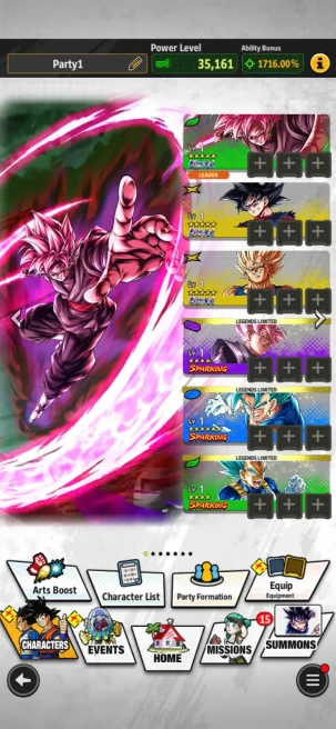 D446-IOS+Android-4 UL(Majin Vegeta+Goku Uis+Rose)+Soul+Eevent Fram CC+Have Equipment