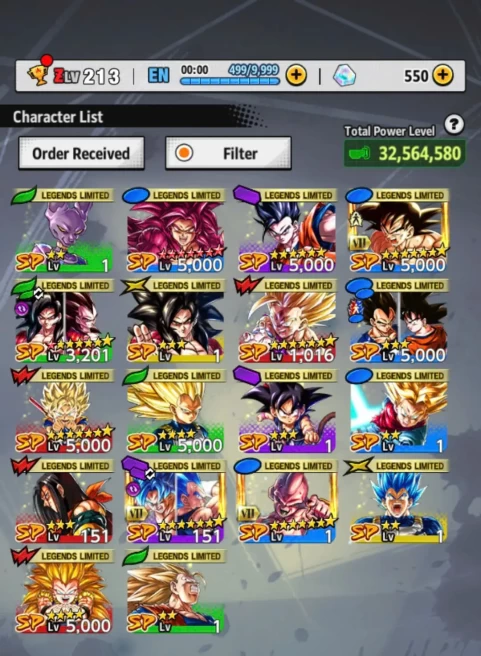 D552-IOS+Android-SS4 Goku Daima Full Red Star+18 Legends+SS3 Vegeta+Majin Duu Full Red star+Goku Zenkai+Buu Kid Zenkai+Gotenks+SS4 Goku&Vegeta