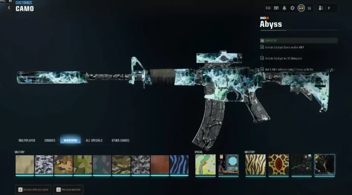 WZ4 +BO6 | Abyss 33/33 Unlocked | Almost Maxed BO6 Guns  | Full Access – Linkable to PS, Xbox, Steam, Battle.net | Secure | Ready to Play