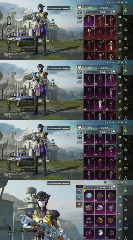 iOS Android - Level65 - Pharaoh Level 2 - M416 Glacier - Beutiful Upgrade Gun - Code347